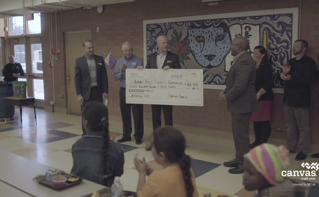 Aurora School Donation